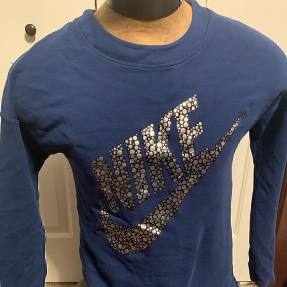 Nike Small Men’s Blue Light Sweatshirt - Picture 1 of 5